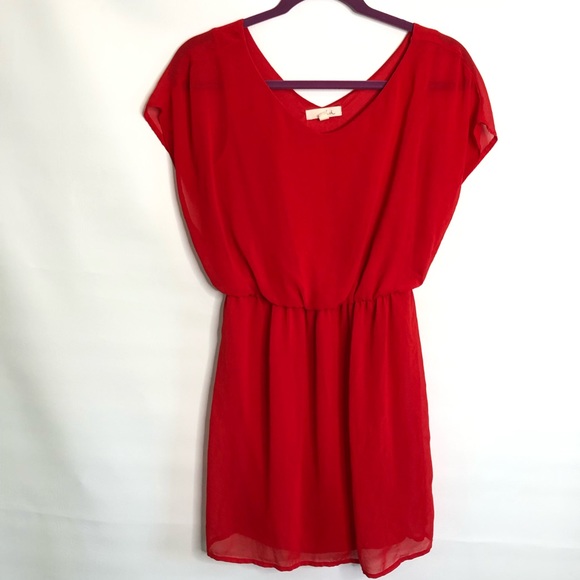 Lush Dresses & Skirts - Lush Dress red EUC size small